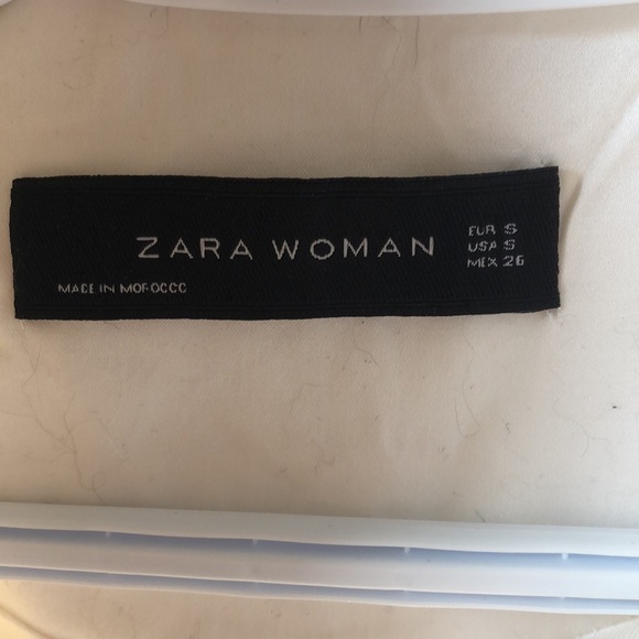 New white ZARA  windbreaker - Picture 2 of 5